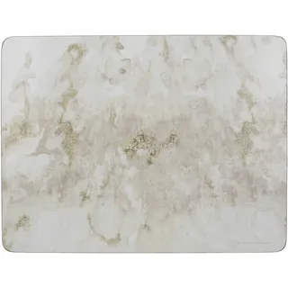 Creative Tops "Grey Marble" Premium-Tischsets mit Korkunterseite, 30 x 23 cm – Grau/Weiß (6er-Set)