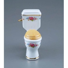Reutter, Deko Objekt, 001.770/1 - Toilette "Dresdner Rose", Miniatur