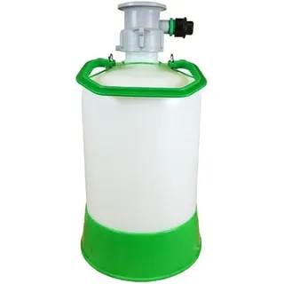 ich-zapfe.de Reinigungsfass für Bierleitungen, Reinigungs-Set für 5-l-Verteilersysteme, Wasserhahnkopf: ohne