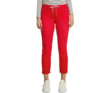 TOM TAILOR Damen Tapered Relaxed Hose mit Kordelzug