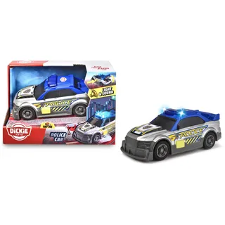 DICKIE Polizeiauto Spielzeugauto, mit Licht- und Sound 15 cm