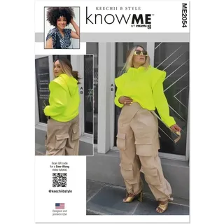 Know ME ME2054M1 Damen-Sweatshirt und Cargohose von Keechii B Style M1 10-12-14-16-18