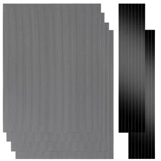 4 Stück 400 x 300 mm DIY PC Gehäuse Staubgitterfilter PVC Staubdichte Netzfilterabdeckung mit Magnetstreifen für Computer PC Gehäuse