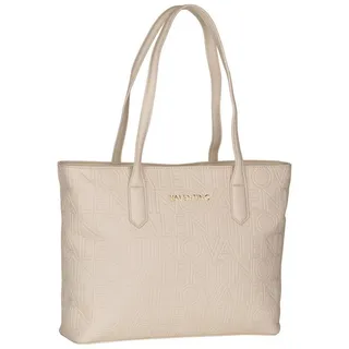 Valentino Pansy Shopper Polyurethan Beige