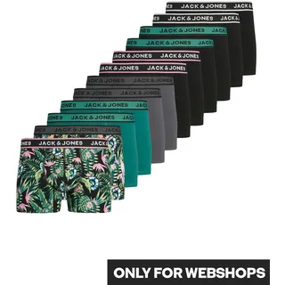 JACK & JONES Herren Boxershort 12er Pack JACDREW Trunks 12P