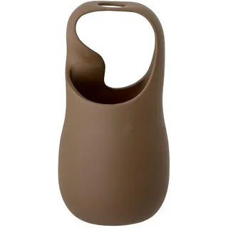 Bloomingville Nicita Vase, in der Farbe Braun, aus Steingut, Maße: D14,5xH28 cm, 82049586