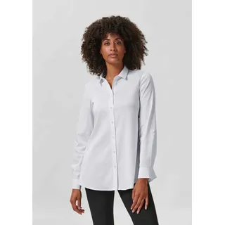 MADELEINE Hemdbluse »Hemd Hemd in A-Linie«, weiß