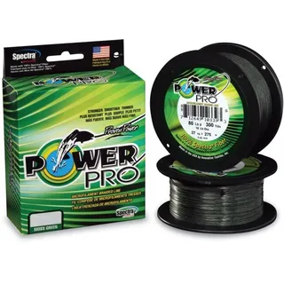 Power Pro Spectra Geflochtene Schnur 275 M - Green, Size: 0.230 mm