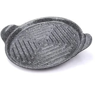 Währung Gusto Grillrost, rund, Aluminium, Grau, 25 cm