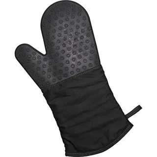 LURCH 70090 Koch- und Backhandschuh aus 100% BPA-freiem Platin Silikon und Baumwolle