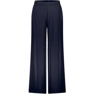 Stoffhose VERA MONT "Modern fit Hose mit Taschen", Damen, Gr. 40, EURO, blau (night sky), Obermaterial: 100% Polyester PES., Hosen Stoffhose