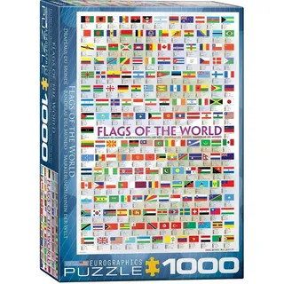EUROGRAPHICS Puzzle Flaggen der Welt 1000 Teile