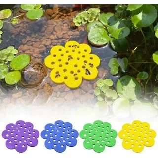 4 Stück Schwimmend Bienennest 15 cm - Bienenschwimmendes Nest Gartendekoration Für Balkon & Landhaus