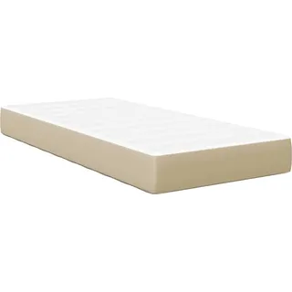 vidaXL Bettmatratze mit Matratze Salbei 80 x 200 cm Stoff - Grün