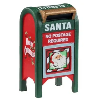 Lemax 14842 Village Zubehör: Weihnachtsbriefkasten