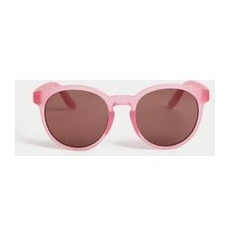 M&S Collection Lunettes de soleil unies pour enfants - Pink, Pink - S-M
