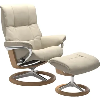 Stressless Stressless® Fußhocker »Mayfair«, mit Signature Base, Gestell Eiche beige