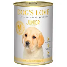 DOG ́S LOVE JUNIOR GEFLÜGEL Nassfutter 6x 200g Dosen