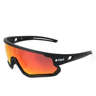 YEAZ »Sport-Sonnenbrille Black/Red SUNRISE