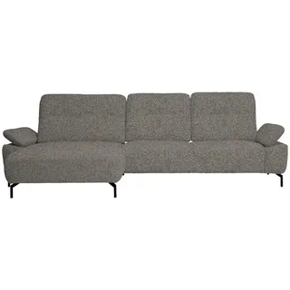 Xora Ecksofa , Hellbraun , Metall , Uni , Ottomane links, L-Form , 318x165 cm , Fußauswahl, Stoffauswahl, Armteilvarianten, Sitzqualitäten, seitenverkehrt erhältlich, Hocker erhältlich, Rücken echt , Wohnzimmer, Sofas & Couches, Wohnlandschaften, Ecksofas