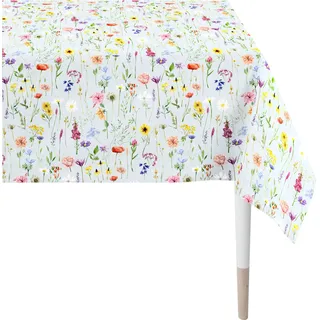 APELT Tischdecke »6815 SPRINGTIME, Frühjahrsdeko, Frühling« Digitaldruck, mit Frühjahrsblüten, wie auf einer Streublumenwiese, bunt