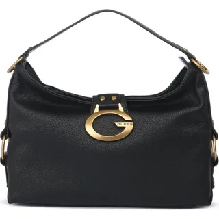 GUESS Camden SHOULDER BAG.BLACK U - Schwarz/Gold