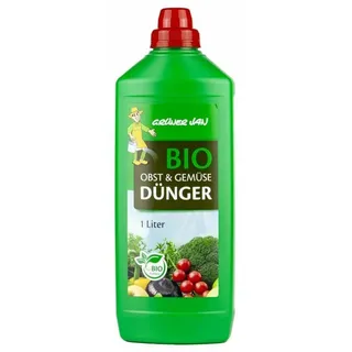 12x 1L Grüner Jan Bio Gemüsedünger Obst Tomaten Gurken Paprika Kräuter 12 Liter