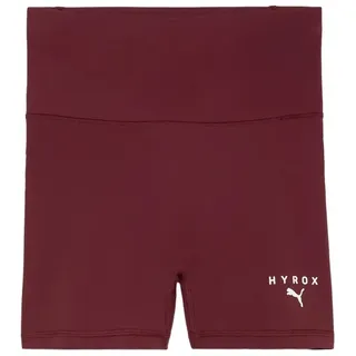 Puma X Hyrox Shapeluxe 3 ́ ́ Kurze Leggings - Ruby Shimmer M