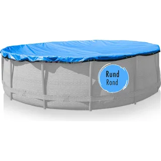 Höfer Chemie Winter Abdeckplane rund 4,20 m 200 g/m2