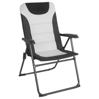 HOMECALL Garten-Klappstuhl 0 x 0 x 0 cm schwarz/creme-weiß