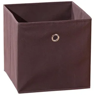 Mid.you Faltbox , Braun , Kunststoff, Metall , 31.5x31x31.5 cm , faltbar , Ordnen & Aufbewahren, Kleideraufbewahrung, Faltboxen & Hängeaufbewahrung