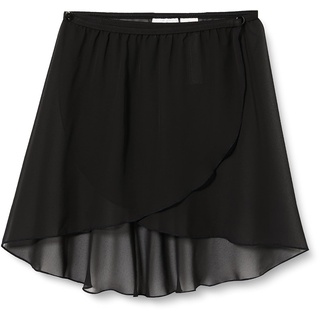 Capezio 126 cm Chiffon Wrap Skirt Klassenkollektion, Schwarz, S EU