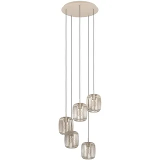 EGLO Romazzina 5-flg. 50 cm rund beige