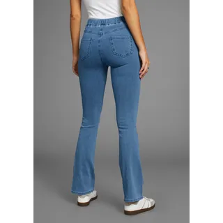 Arizona Jeansjeggings »360 Grad Elastisch«, High Waist, blau