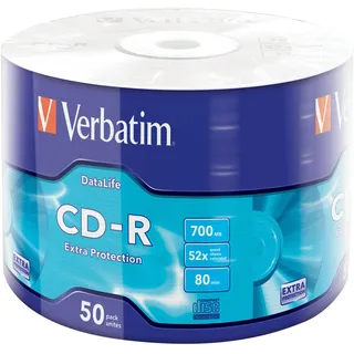 Verbatim CD-R Extra Protection (50 x), Optischer Datenträger