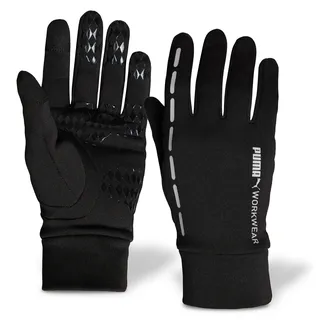 PUMA Workwear Handschuhe Herren Winter - Touchscreen tauglich - Mit rutschfester Haptik - Warme Fleece Winterhandschuhe für Outdoor Sport, Laufen - Arbeitshandschuhe - Geschenke für Männer