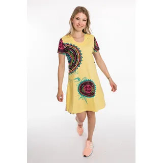 DEPROC activ DEPROC Active Sweatjacke "JOANA SUMMER DRESS", gelb,