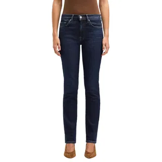 7 For All Mankind Damen Roxanne Bluecrest Jeans, Dark Blue, 31W EU
