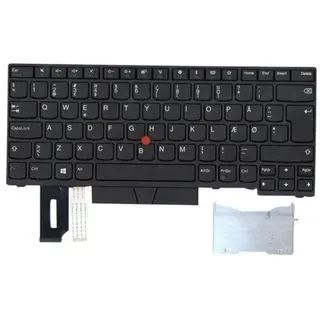 Lenovo Chicony - Portable Keyboard - Ersatz - Dänisch - Schwarz