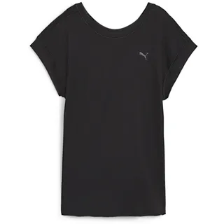 PUMA Maternity Studio Oversized Tee, Unisex-Erwachsene T-Stück, PUMA Black,