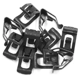 sourcing map 10 STK. Auto Armaturenbrett Konsole Instrumententafel Metallclip 16,5x16mm