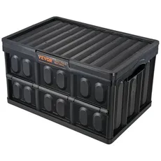 Bild von 3er-Set 45L Profi Klappbox aus PP Transportbox mit Deckel Faltbarer Aufbewahrungsbox mit Handgriff Stapelbare Kisten Storage Box Faltboxen Stapelboxen für Aufbewahrung & Transport