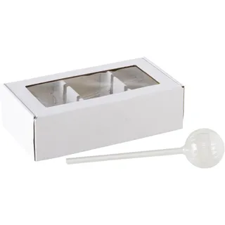 BOLTZE Bewässerungsstecker Bolpa (2 TLG., Farbe Transparent, aus Klarglas, LxBxH 24 x 6 x 6 cm, glänzend, Kugel Form, Wasserspender für Pflanzen und Blumen, Pflanzenbewässerung) 2055465