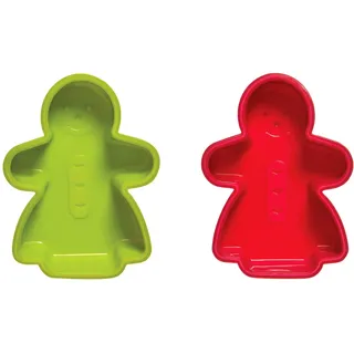 Premier Kuchenformen, 2er Set Lebkuchen Damen, Silikon
