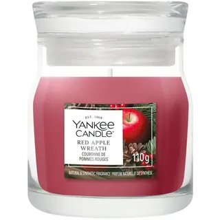 Yankee Candle Red Apple Wreath Duftkerze 110 g rot