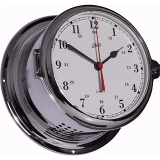 Delite - 483 CA - Schiffsuhr - Weiß, Gold