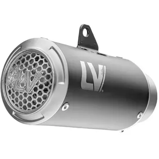 Leovince Lv Corsa S Black Edition Kawasaki Z 900 Abs 20-24 Homologierter Schalldämpfer - Matte Black - Homologated