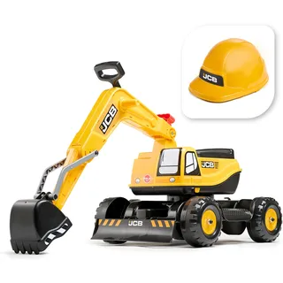 FALK - Bagger JCB – ab 3 Jahren – Bagger und Schaufel mit Gelenken – drehbare Kabine 155