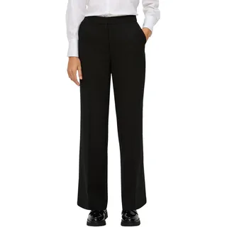s.Oliver Regular: Wide Leg Hose aus Viskosemix