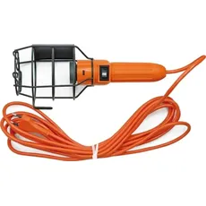 Vorel, Werkzeugkoffer, Practic 100W 230V tragbare Werkstattlampe mit Schalter (82713)